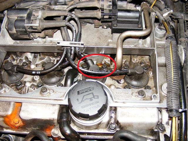 Tepalas ant variklio